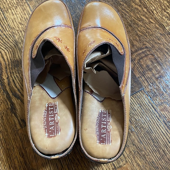 Spring step L’Artiste size 42 caramel clog - Picture 4 of 5